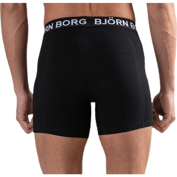 Solid Shorts 2-Pack White/Black