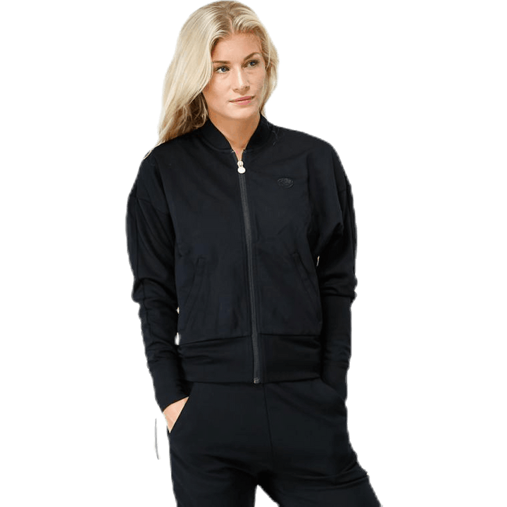 Signature Track Jacket Black