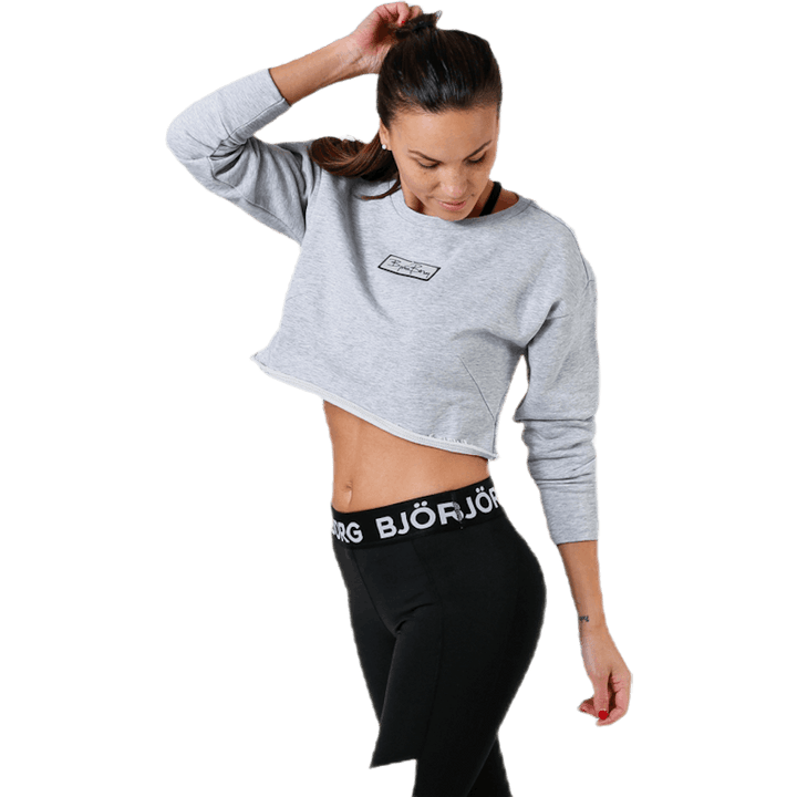 Cimmy Cropped Crew Grey