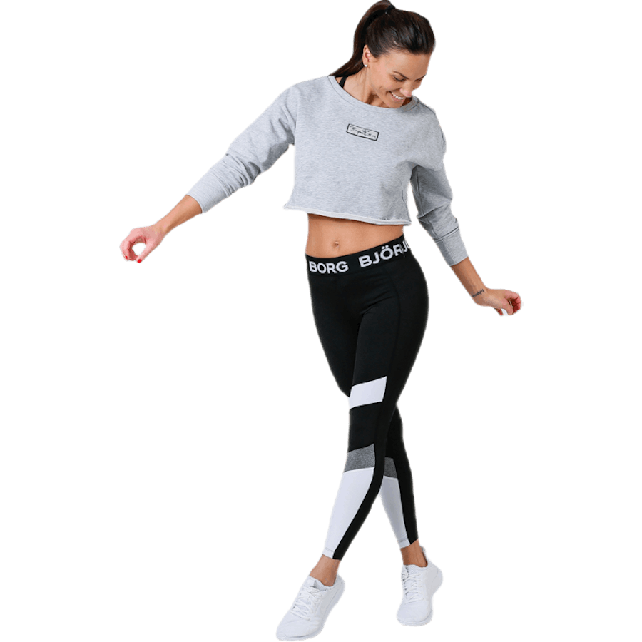 Cimmy Cropped Crew Grey