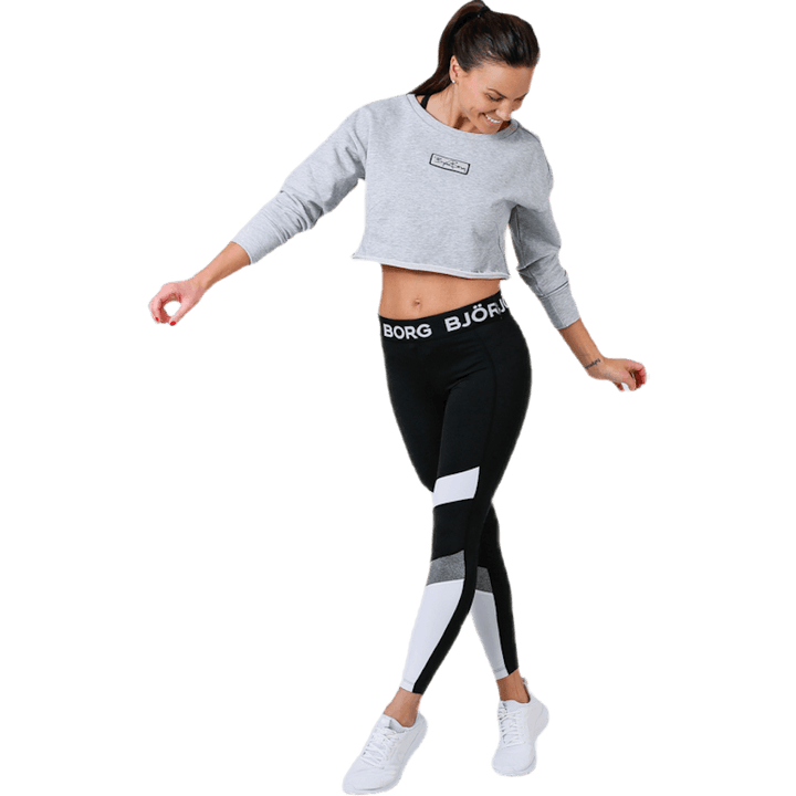 Cimmy Cropped Crew Grey