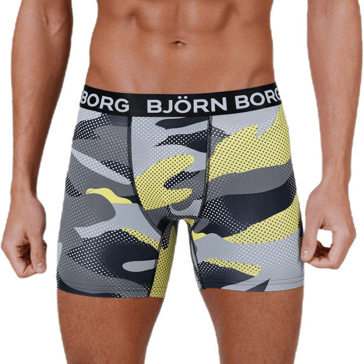 Shorts Active Camo 1p Yellow