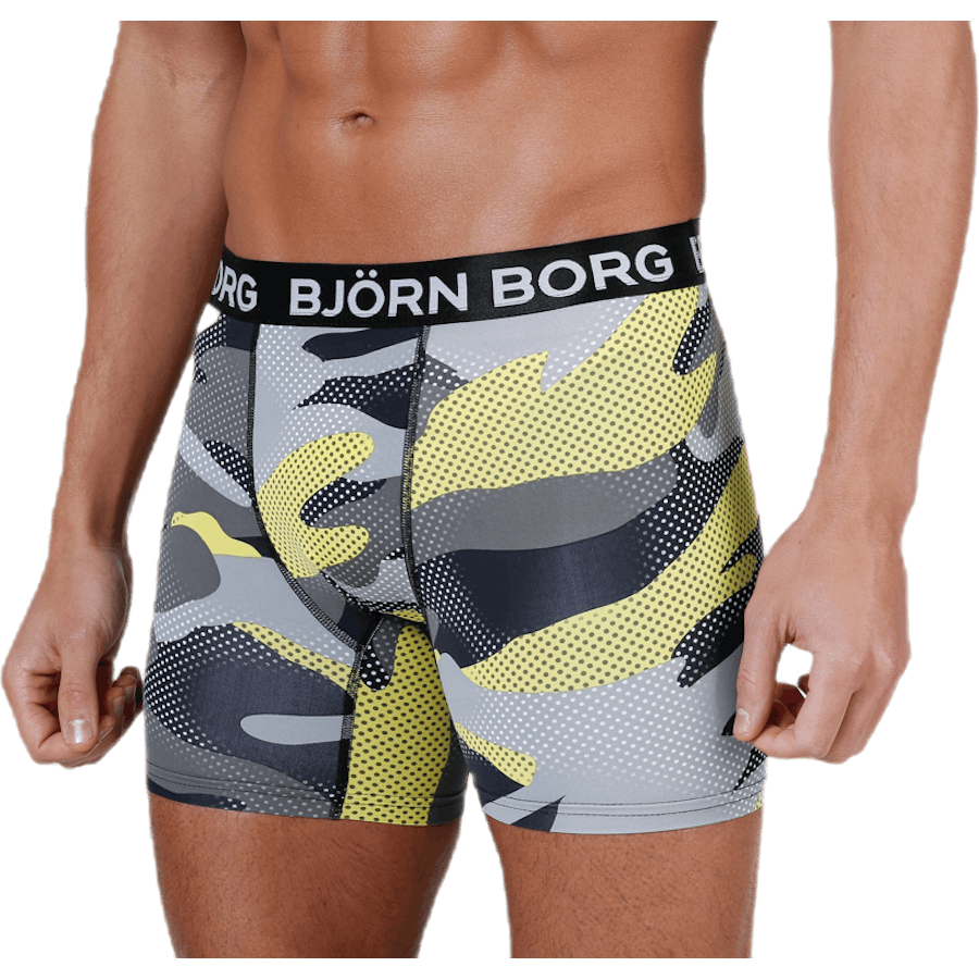 Shorts Active Camo 1p Yellow