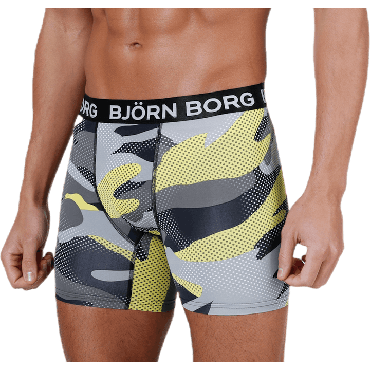Shorts Active Camo 1p Yellow