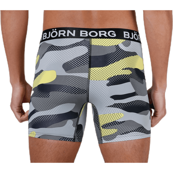 Shorts Active Camo 1p Yellow