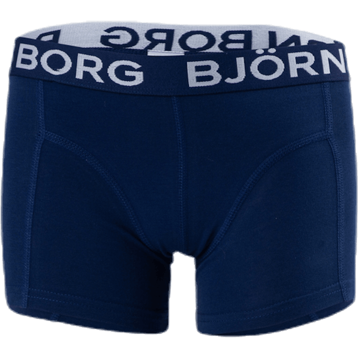 Solid Sammy Shorts 5-Pack Junior Blue/Black/Grey