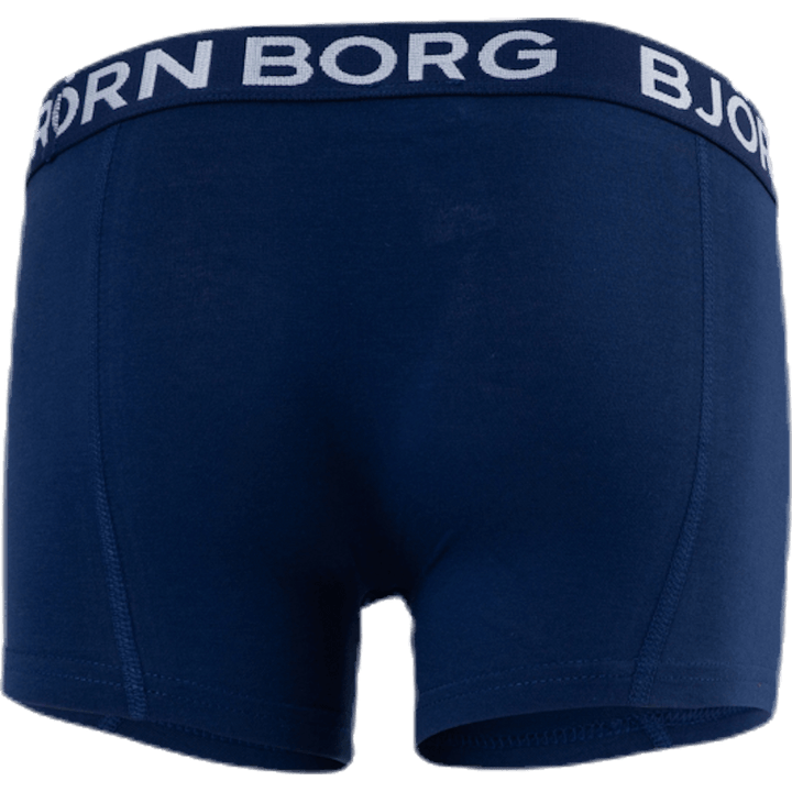 Solid Sammy Shorts 5-Pack Junior Blue/Black/Grey