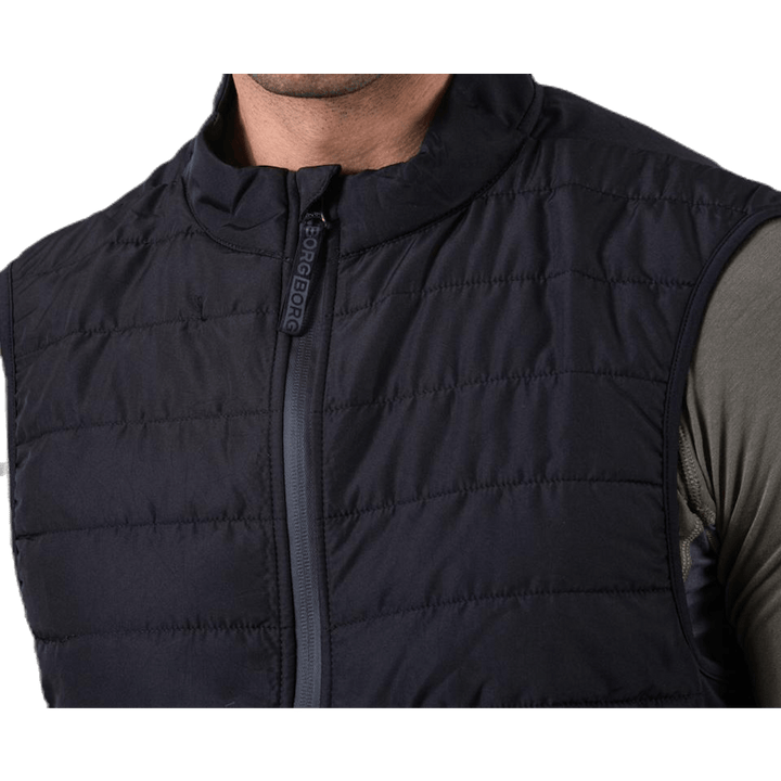 Gilet trapuntato Alexi nero
