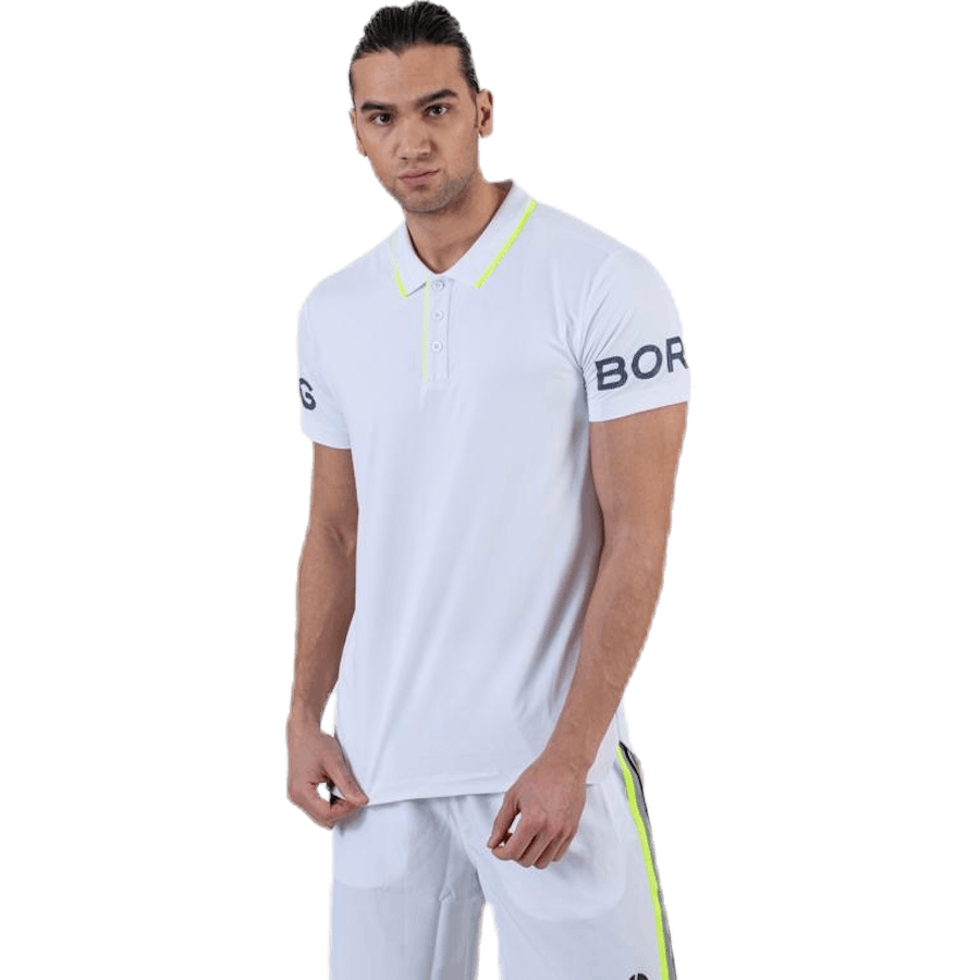 Tennis Polo White