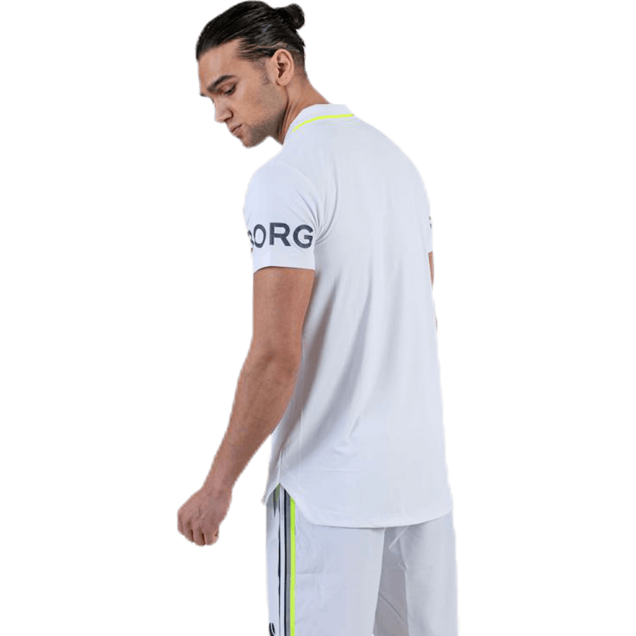 Tennis Polo White