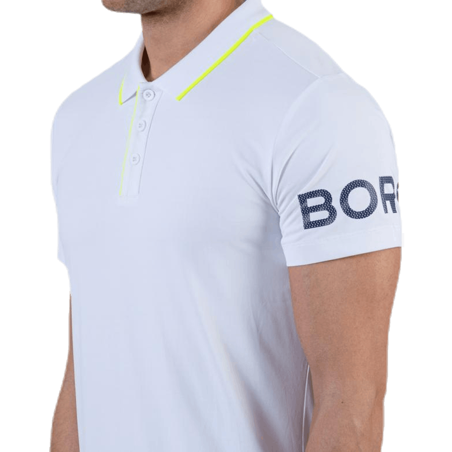Tennis Polo White