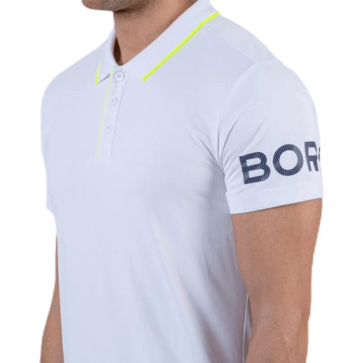 Tennis Polo White