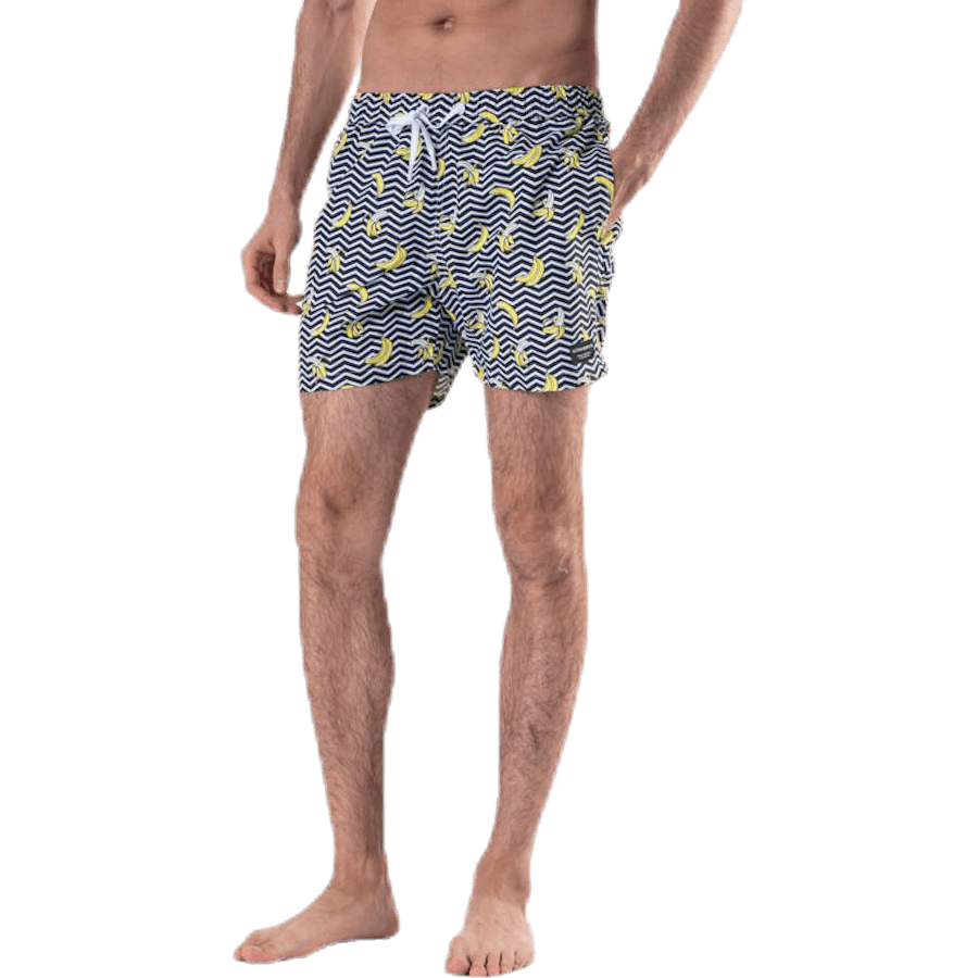 Sylvester Loose Shorts Black/Yellow