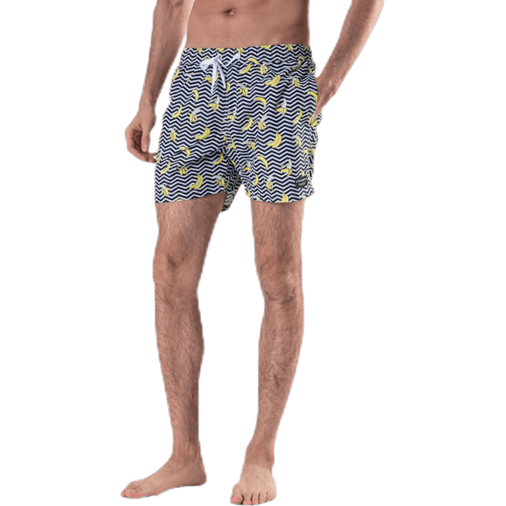 Sylvester Loose Shorts Black/Yellow