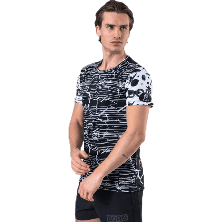 Liam Hodges Tee Black/Grey