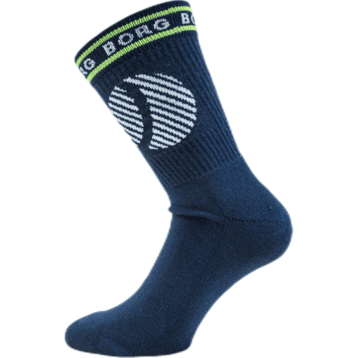 Knöchel Crew Socke Blau