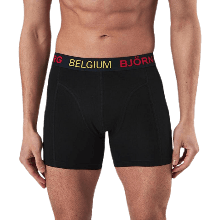 Shorts Sammy Belgium 2-pack Black