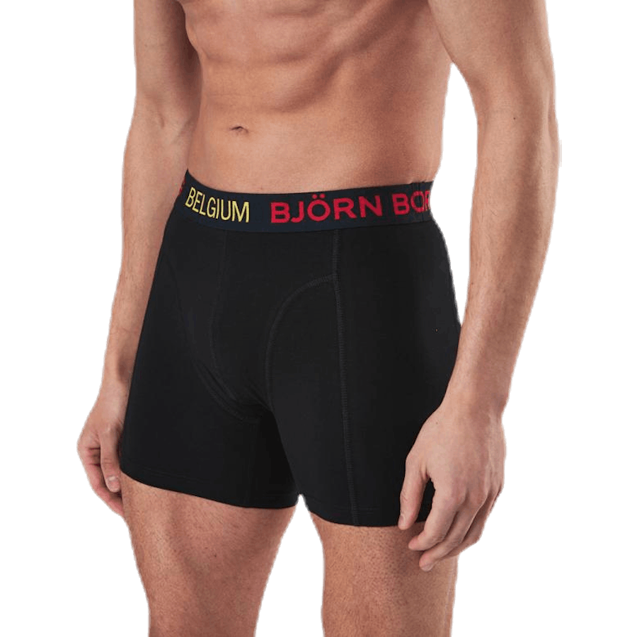 Shorts Sammy Belgium 2-pack Black