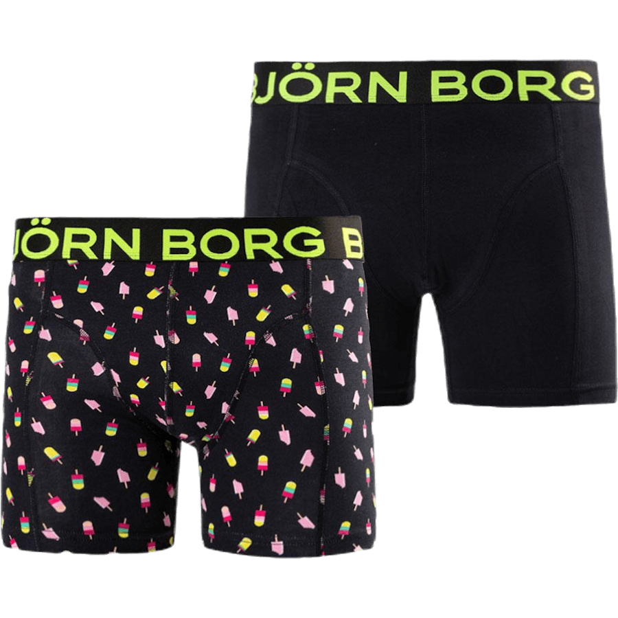 Sammy Gelato Shorts 2-pack Green/Black