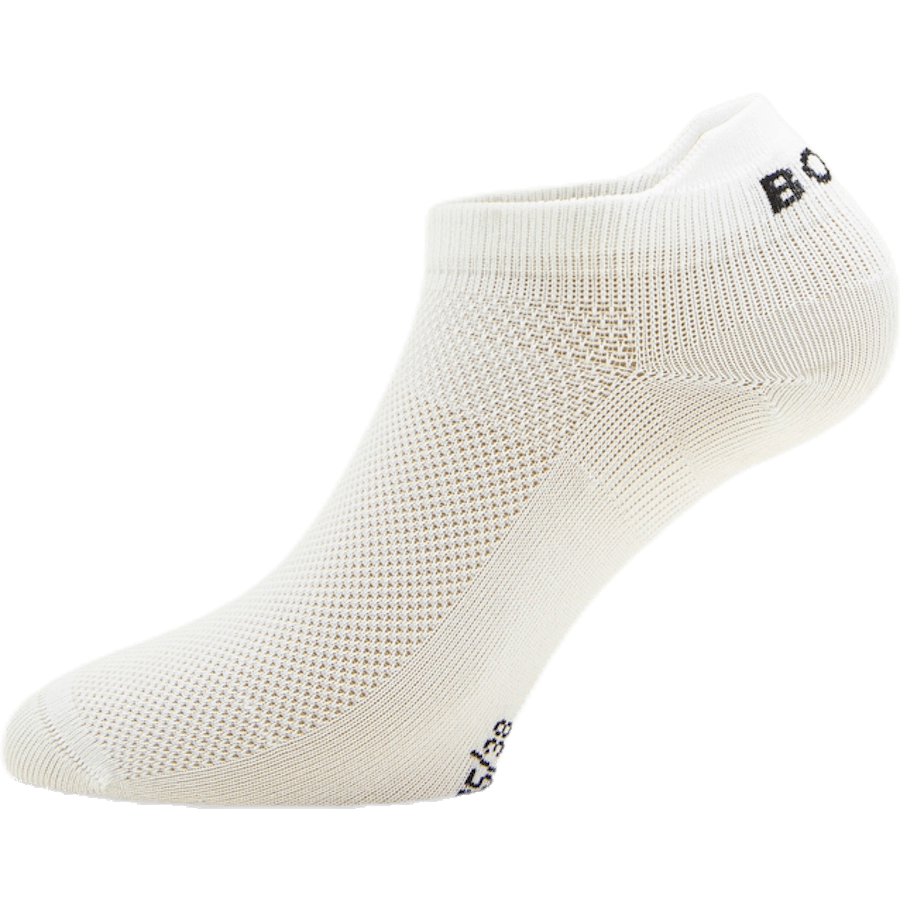 Solid Step Sock White