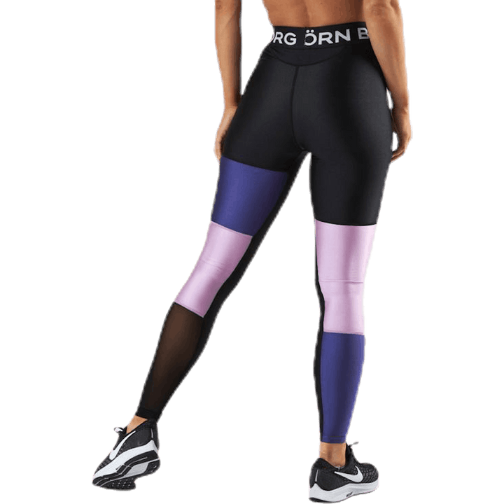 Cendall Blocked Tights Blue