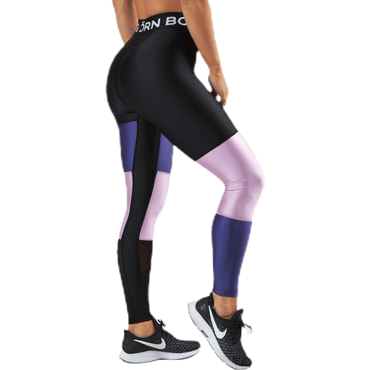 Cendall Blocked Tights Blue