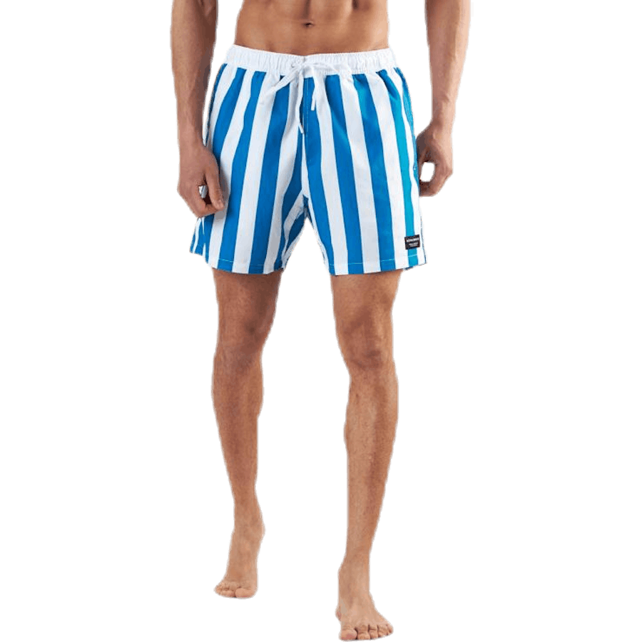 Sylvester Loose Shorts Blue/White