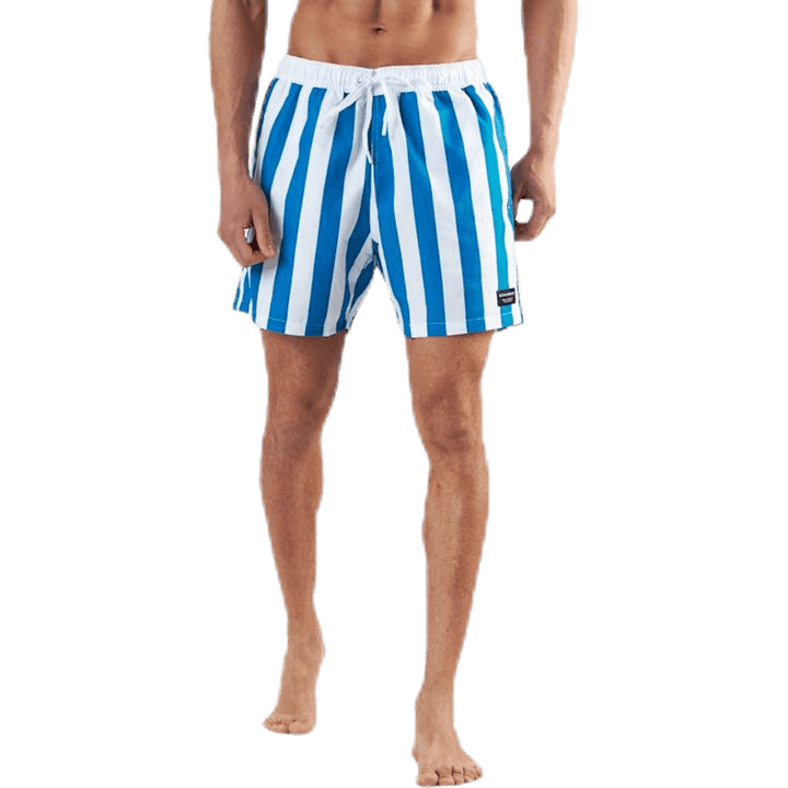 Sylvester Loose Shorts Blue/White