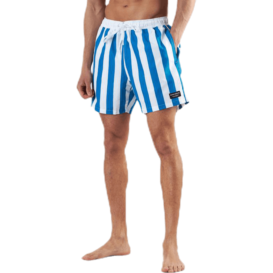 Sylvester Loose Shorts Blue/White