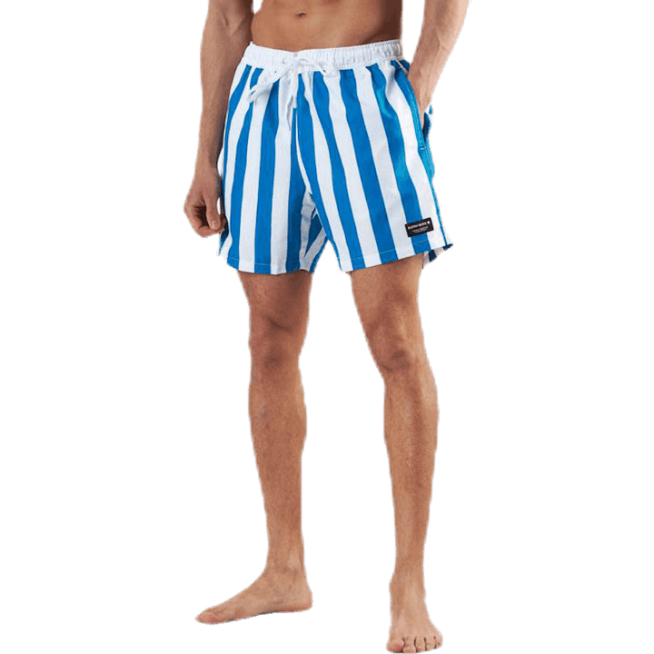 Sylvester Loose Shorts Blue/White