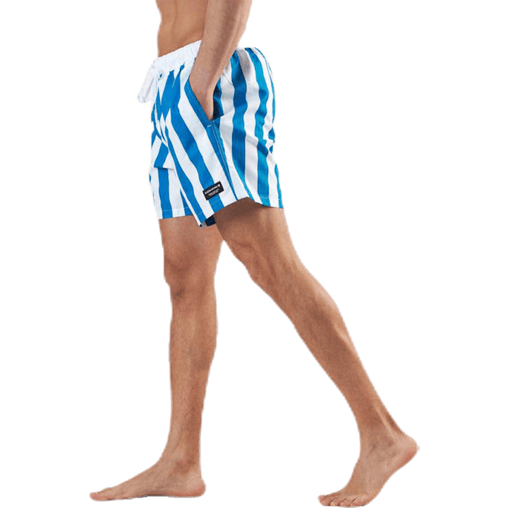 Sylvester Loose Shorts Blue/White