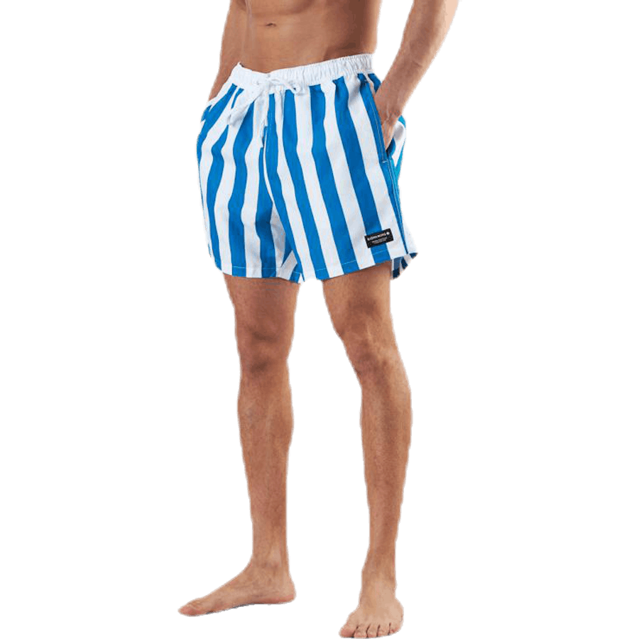 Sylvester Loose Shorts Blue/White
