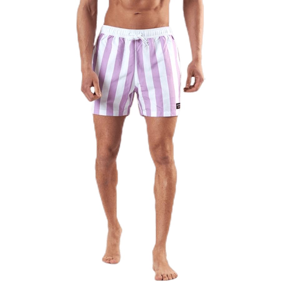 Sylvester Loose Shorts Pink/White