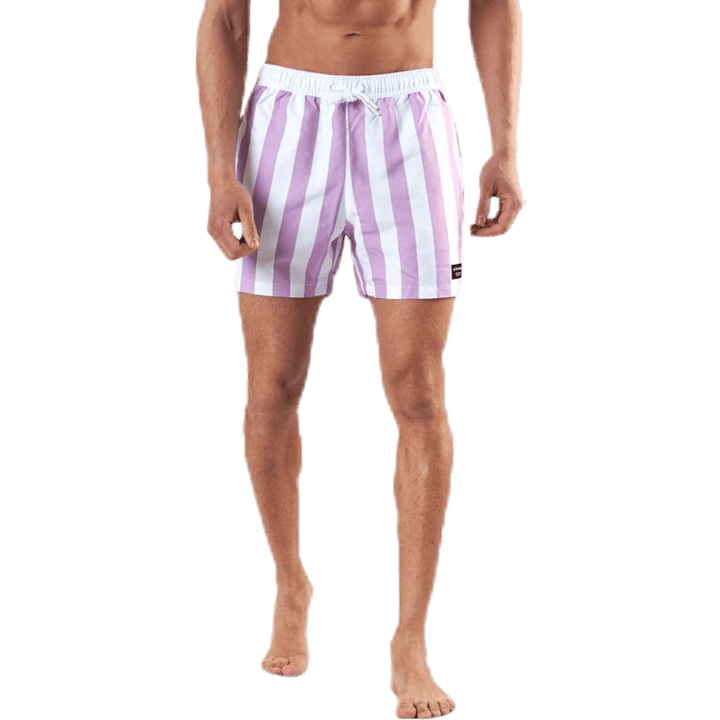 Sylvester Loose Shorts Pink/White