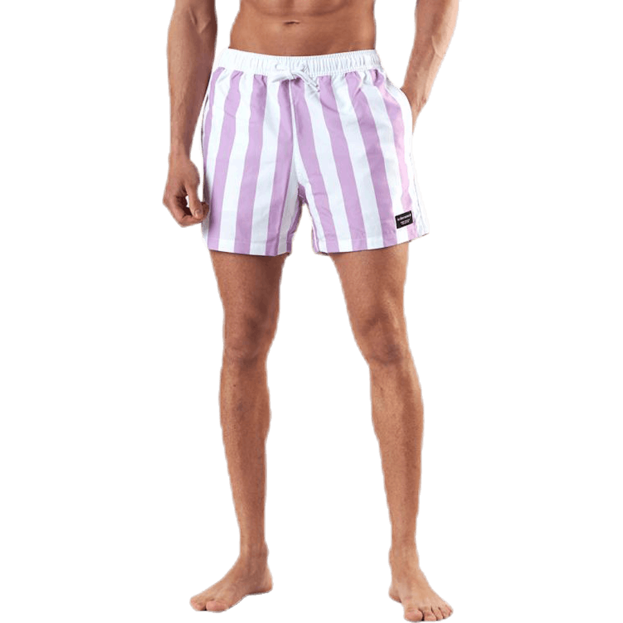 Sylvester Loose Shorts Pink/White
