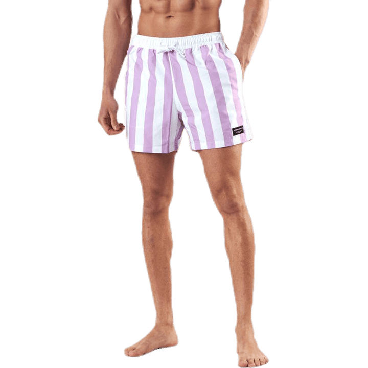 Sylvester Loose Shorts Pink/White