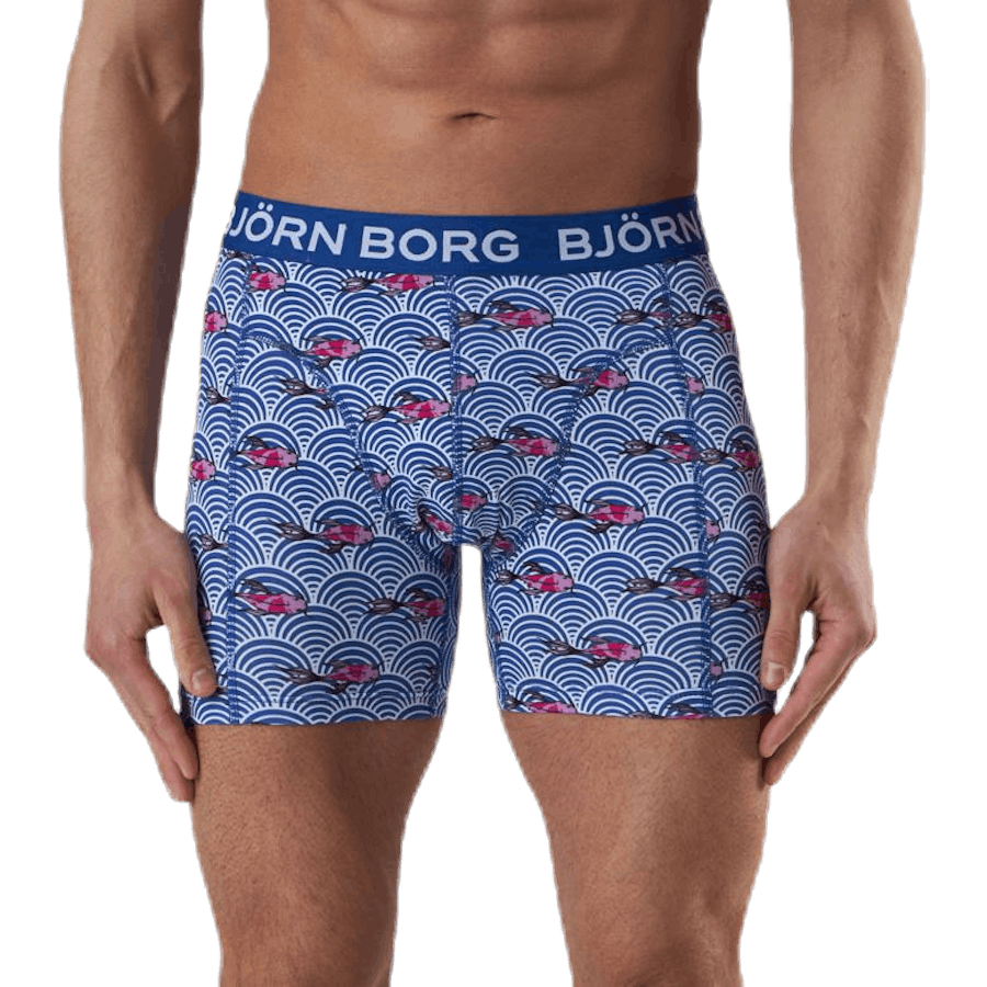 Koi Wave Sammy Shorts 3-Pack Blue