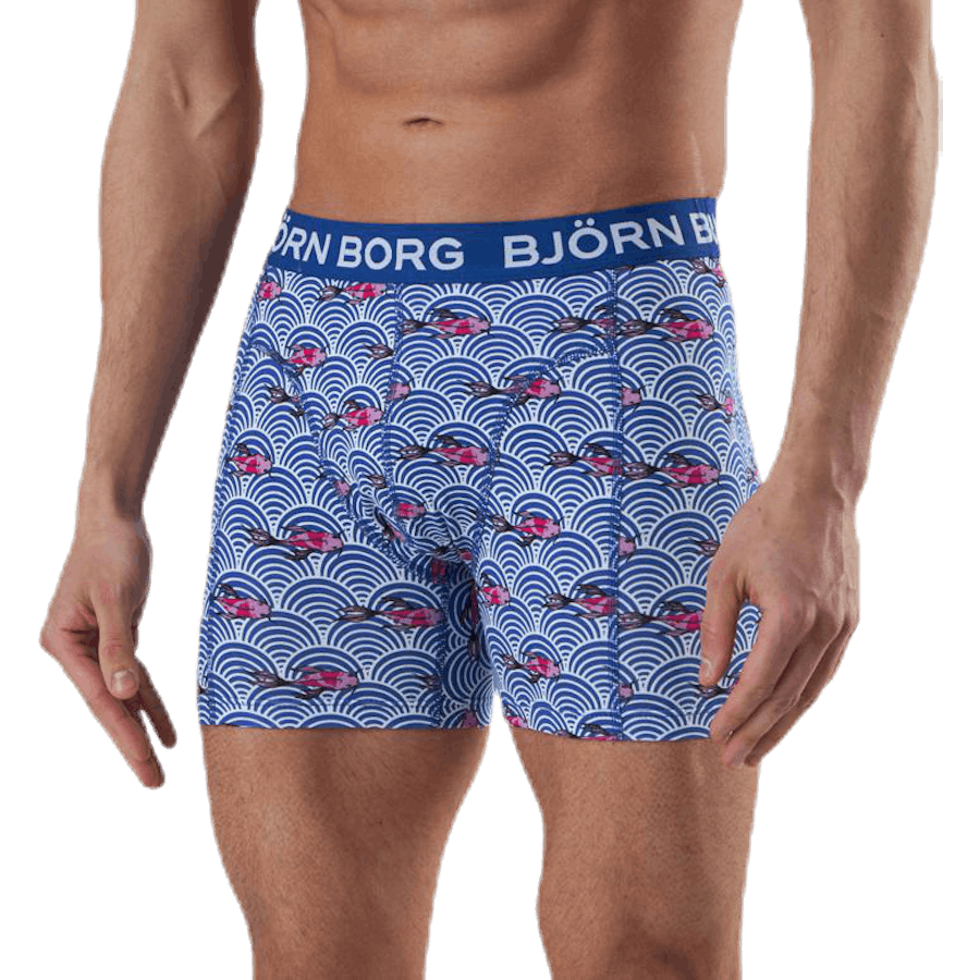 Koi Wave Sammy Shorts 3-Pack Blue