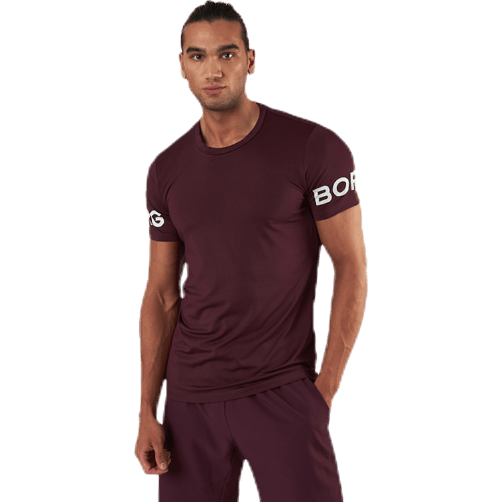 Tee-shirt Borg rouge