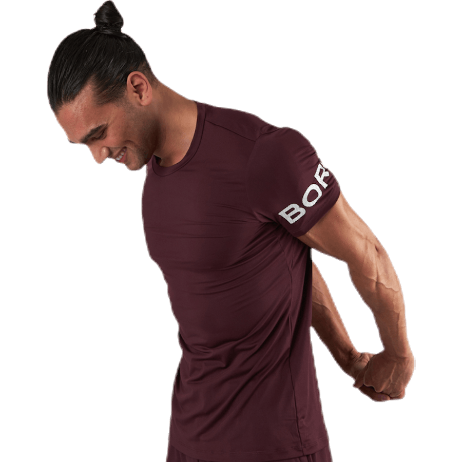 Tee-shirt Borg rouge