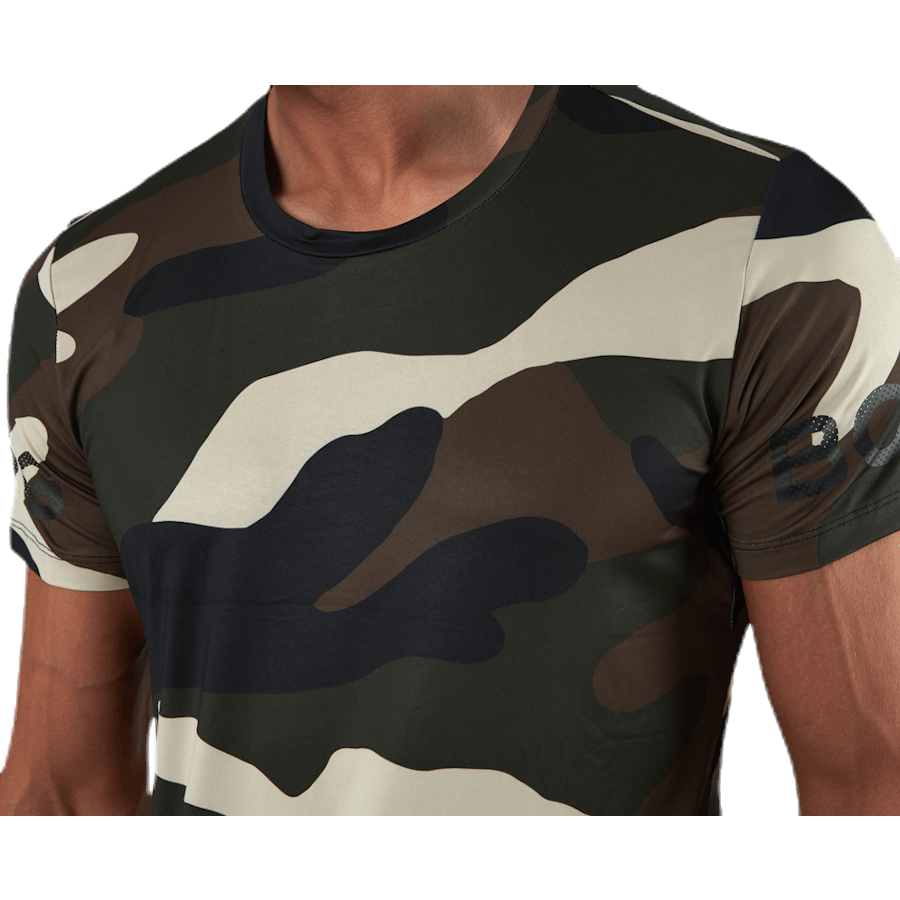 T-shirt Borg à motifs