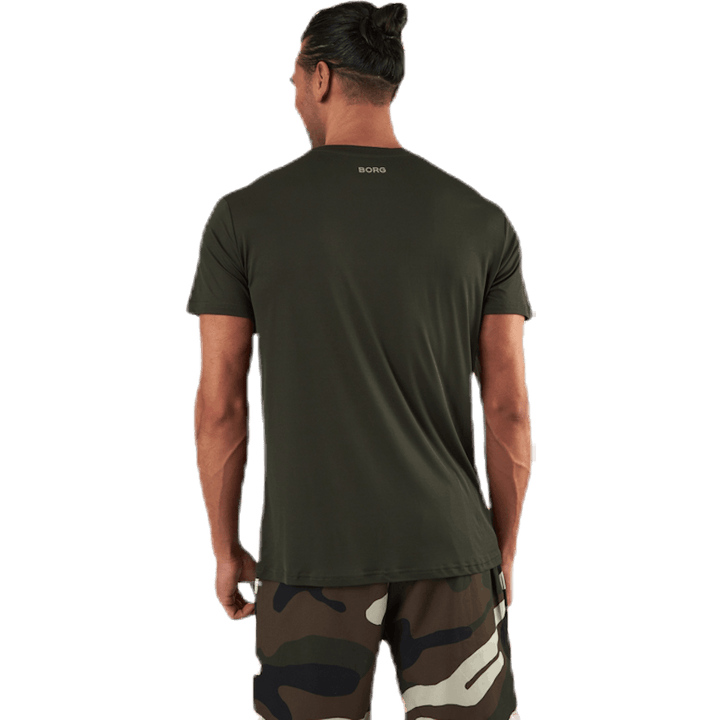 Perf Night Tee Green