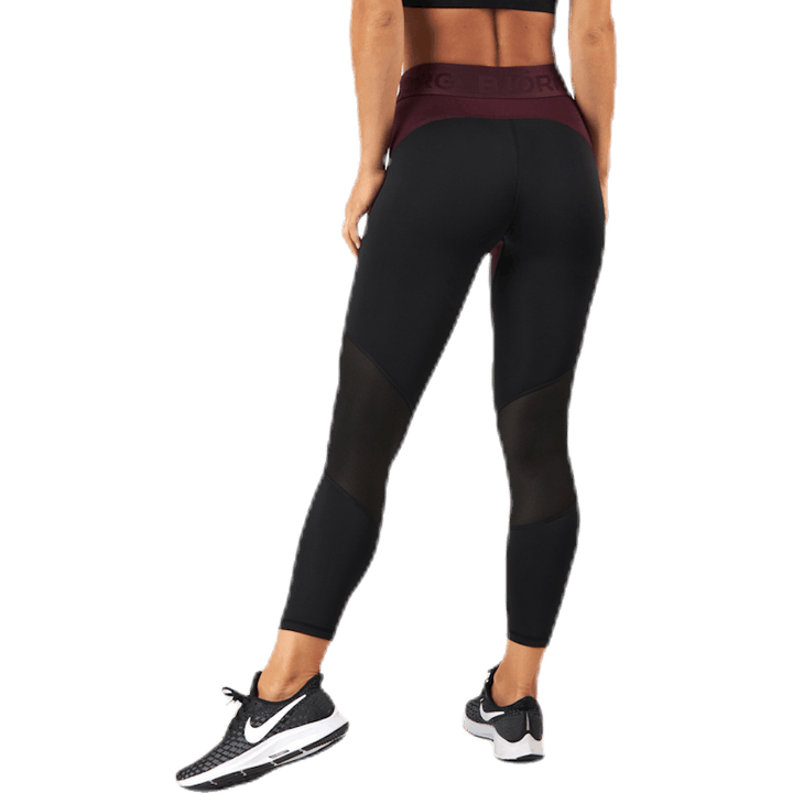 Chia Blocked Tights Red
