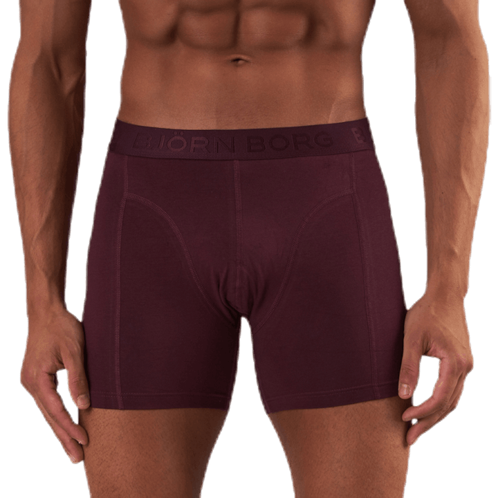 Sammy Solid Shorts 2-Pack Blue/Red