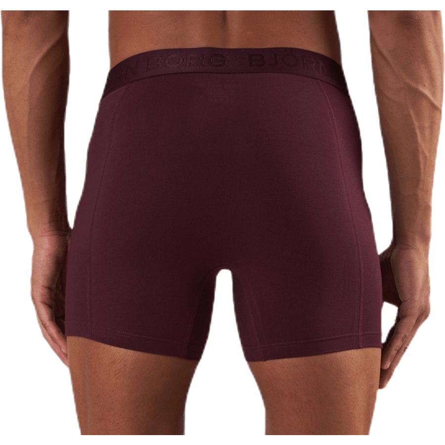 Sammy Solid Shorts 2-Pack Blue/Red