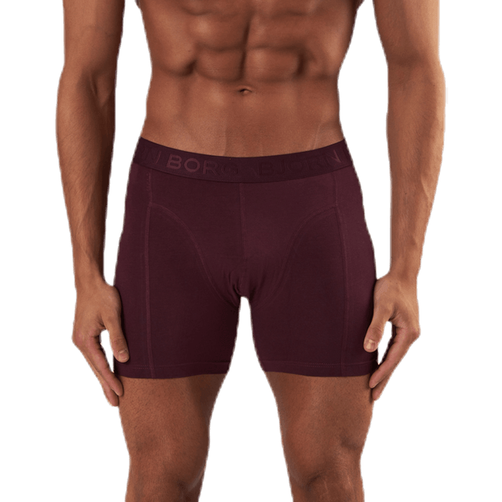 Sammy Solid Shorts 3-Pack Blue/Red