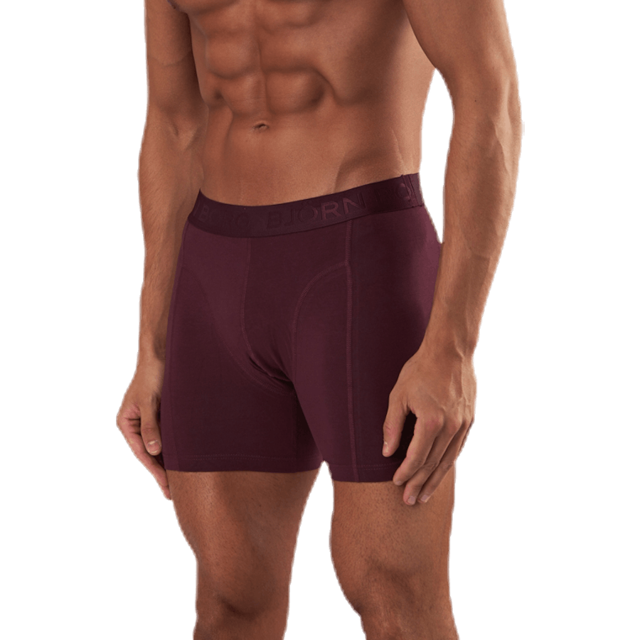 Sammy Solid Shorts 3-Pack Blue/Red