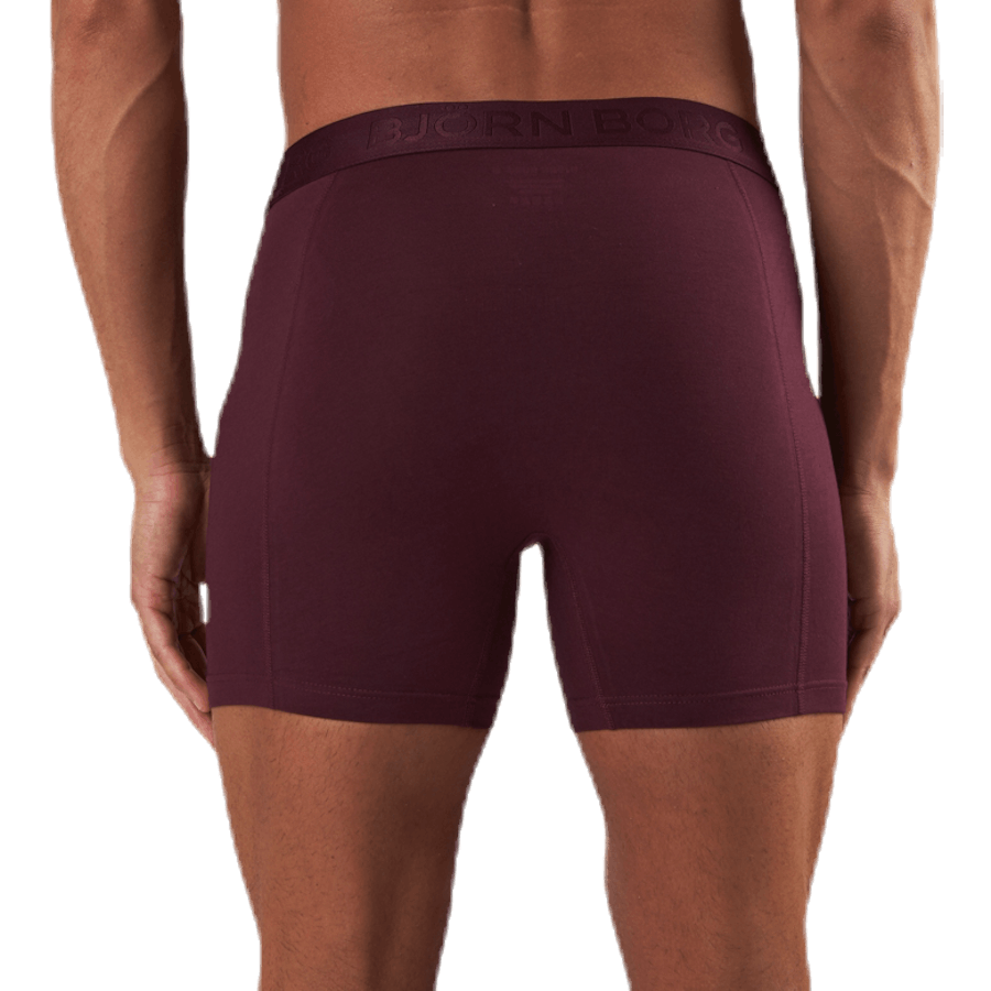 Sammy Solid Shorts 3-Pack Blue/Red