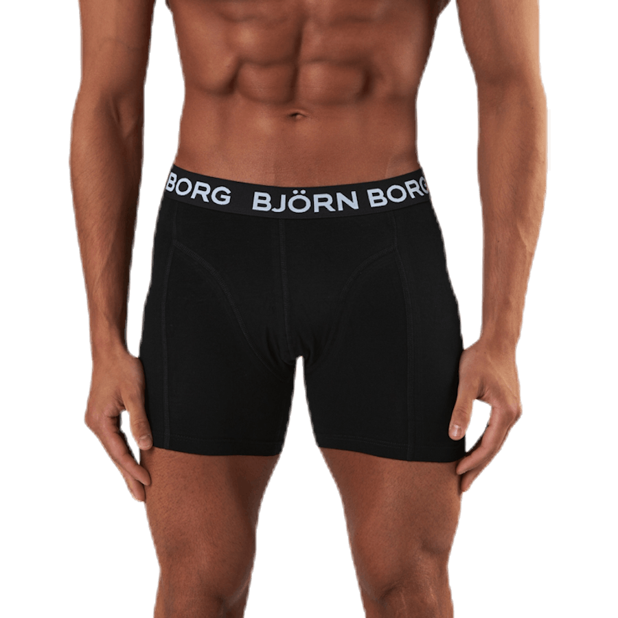 Sammy Solid Shorts 3-Pack Blue/Red