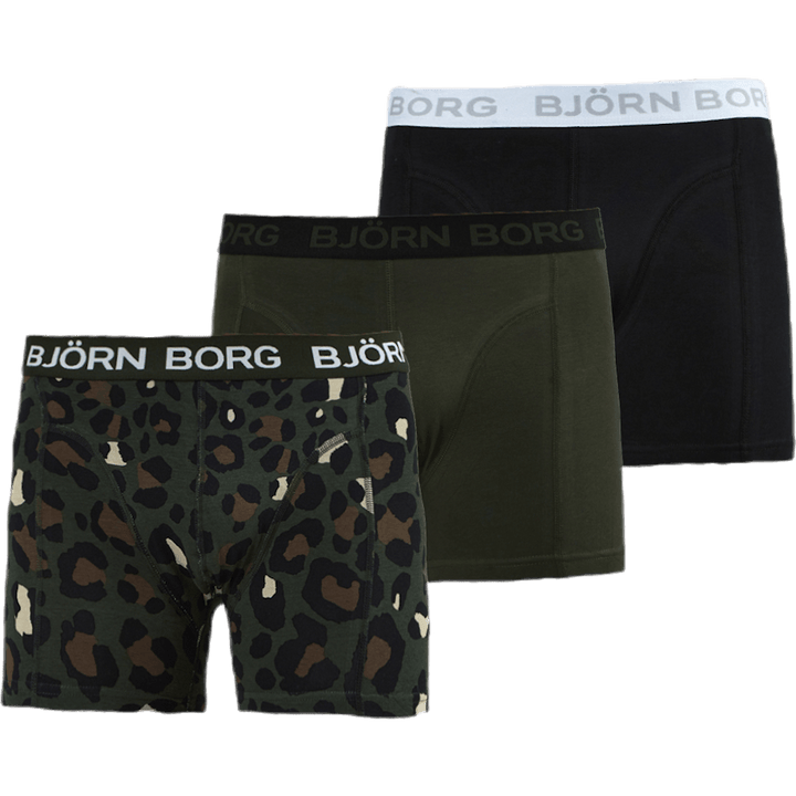Sammy Gigant Leo Shorts 3-Pack Black/Grey